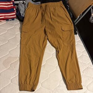 Tek Gear Men's M Jogger Pants - Tan Stretchy